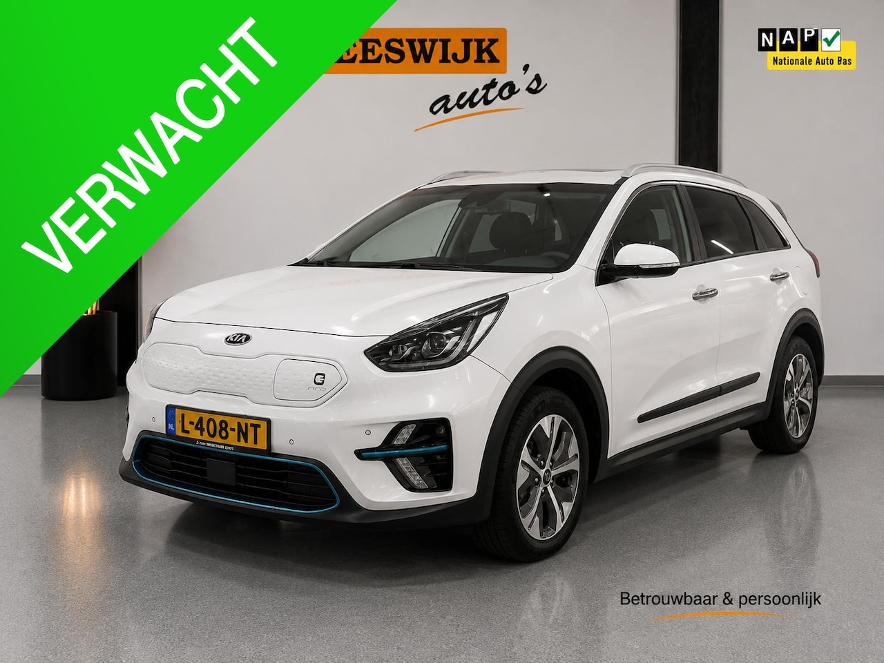 Kia e-Niro - DynamicPlusLine 64 kWh Navigatiesysteem | Open dak | Parkeersensoren |Stoelverwarming | Le - AutoWereld.nl