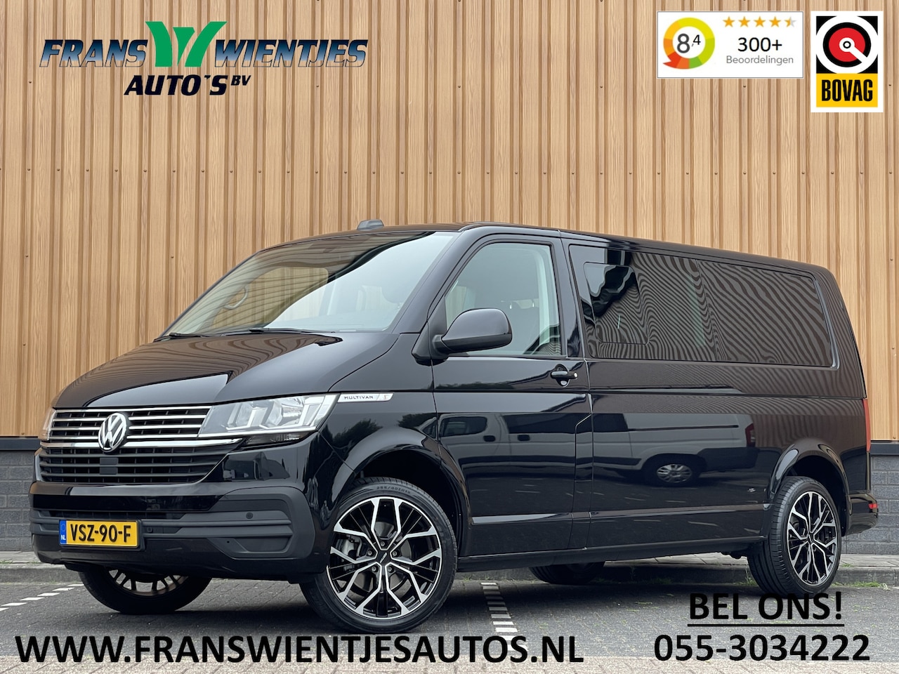 Volkswagen Transporter - 2.0 TDI L2H1 30 DC Highline | Automaat | Trekhaak | Navigatie | DAB | Apple Carplay | Elek - AutoWereld.nl