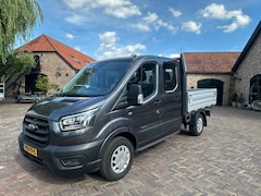Ford Transit - 350 2.0 TDCI L2H1 Dub Cab | Euro 6 | open laadbak | Carplay | Camera |cruice