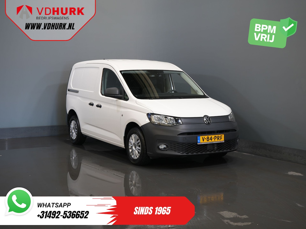 Volkswagen Caddy Cargo - 2.0 TDI 100 pk Omvormer/ Sortimo/ Cruise/ Airco/ DAB - AutoWereld.nl