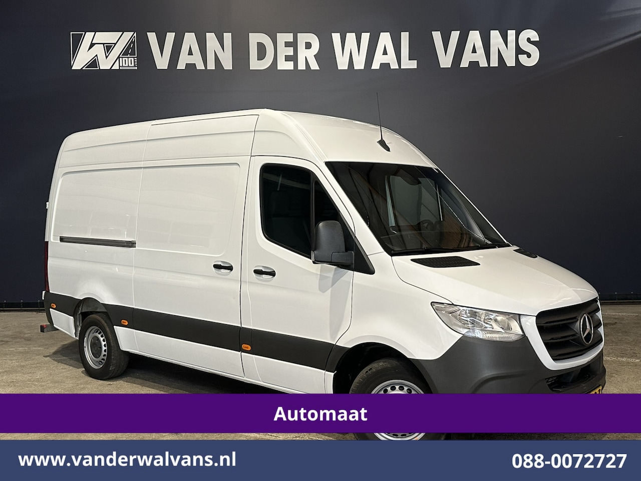 Mercedes-Benz Sprinter - 317 CDI 170pk 9G-Tronic Automaat 3500kg Trekhaak L2H2 Euro6 Airco | Camera | Navigatie | A - AutoWereld.nl