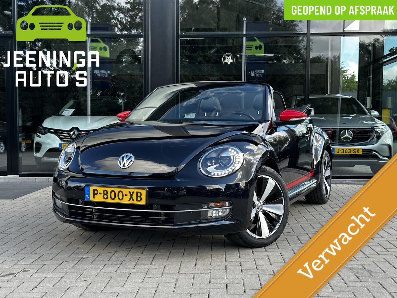 Volkswagen Beetle Cabriolet - 1.2 TSI Exclusive Series | Leer - AutoWereld.nl