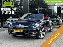 Volkswagen Beetle Cabriolet - 1.2 TSI Exclusive Series | Leer