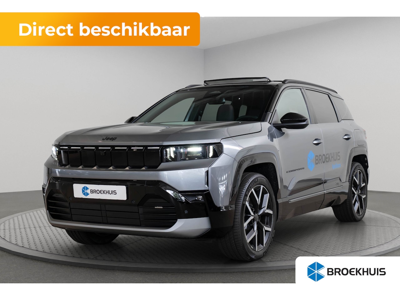 Jeep Compass - First Edition, | Warmtepomp | Panoramadak | Premium Pack | 360 gr. Camera | Stoel & Stuurv - AutoWereld.nl