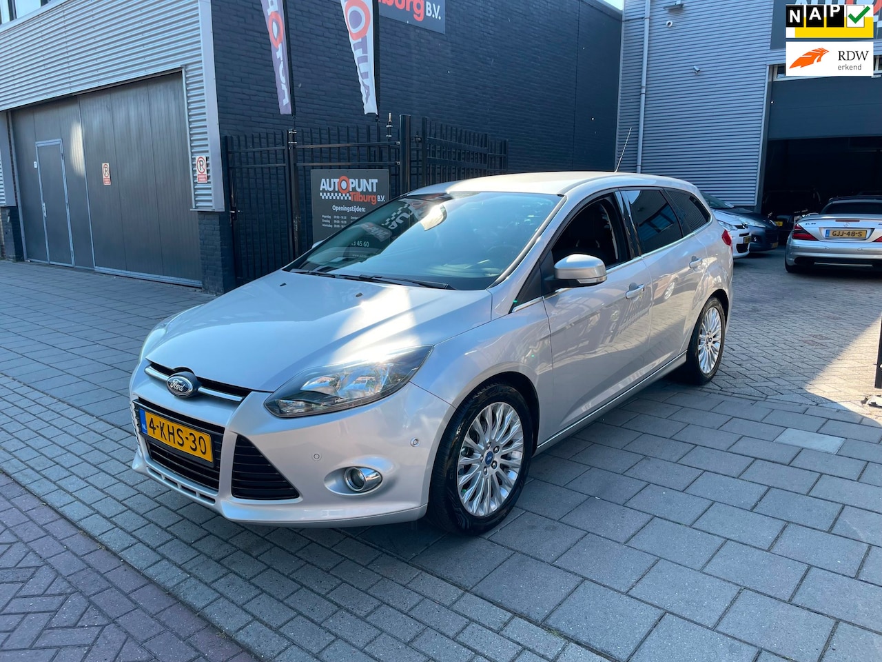 Ford Focus Wagon - 1.0 EcoBoost Titanium Trekhaak Airco Navi NAP APK - AutoWereld.nl