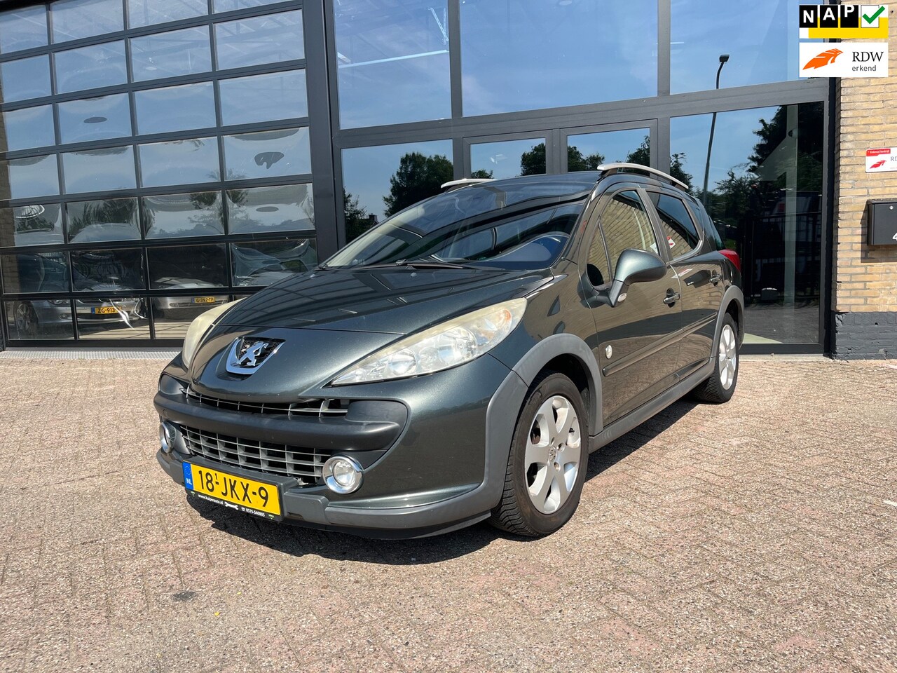 Peugeot 207 SW Outdoor - 1.6 VTi Sublime 1.6 VTi Sublime , Panodak, Airco - AutoWereld.nl