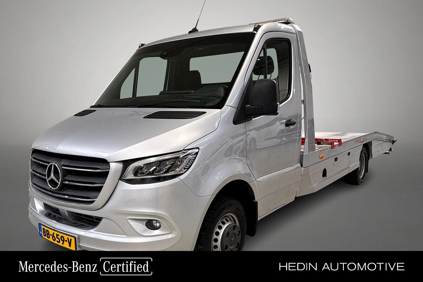 Mercedes-Benz Sprinter - 519 V6 Diesel L3 Automaat Chassis + Oprijwagen | LED | Stoelverwarming | Climate Control | - AutoWereld.nl