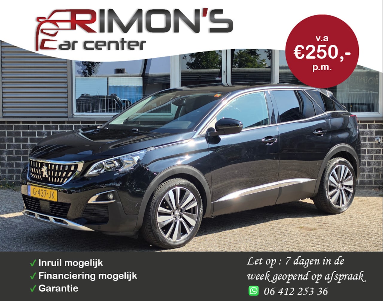 Peugeot 3008 - 1.2 Automaat Navi 360 Camera Memory Stoel Nap - AutoWereld.nl