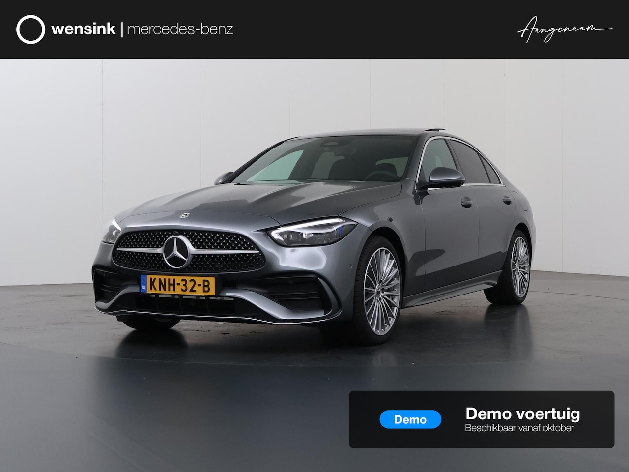 Mercedes-Benz C-klasse - 300e Business Solution AMG | Matrix Led | Panoramaschuifdak |  Burmester | Stoelverwarming - AutoWereld.nl
