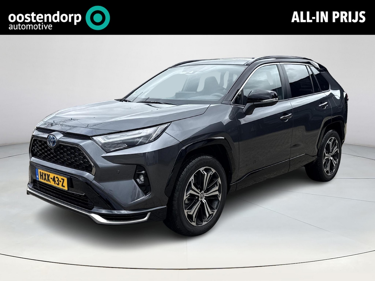 Toyota RAV4 - 2.5 Plug-in Hybrid AWD Bi-Tone Plus **STOELVENTILATIE/ PANORAMA DAK/ 360 CAMERA/ GEHEUGENS - AutoWereld.nl