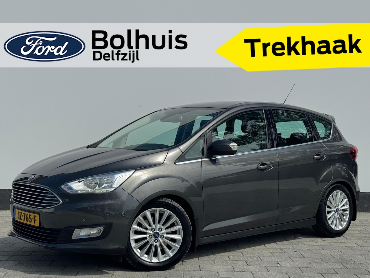 Ford C-Max - 1.5 EcoBoost 150 pk Titanium | Trekhaak | Navi | Clima | Cruise | Voorruitverw. | 4 seiz. - AutoWereld.nl