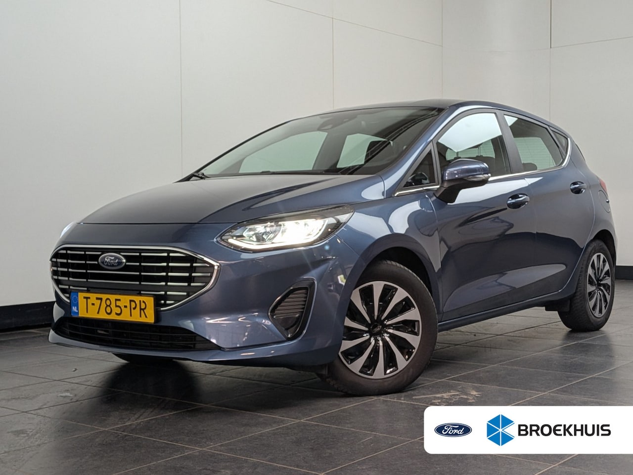 Ford Fiesta - 1.0 EcoBoost Hybrid Titanium | 1e Eigenaar! | Winterpack | LED | Clima | Navi By App | Cru - AutoWereld.nl