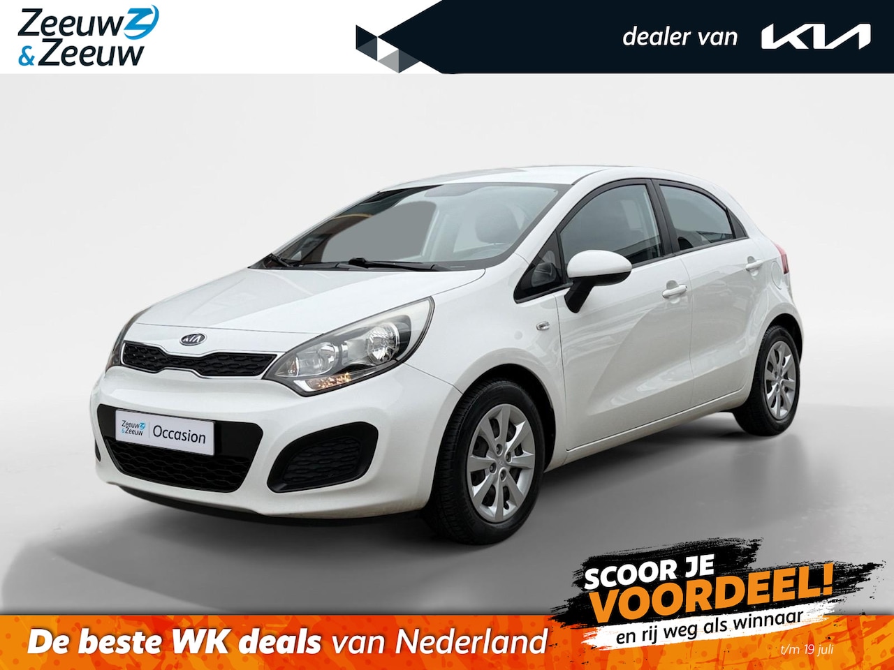 Kia Rio - 1.2 CVVT Comfort Pack | Lage kilometerstand! | Airco - AutoWereld.nl