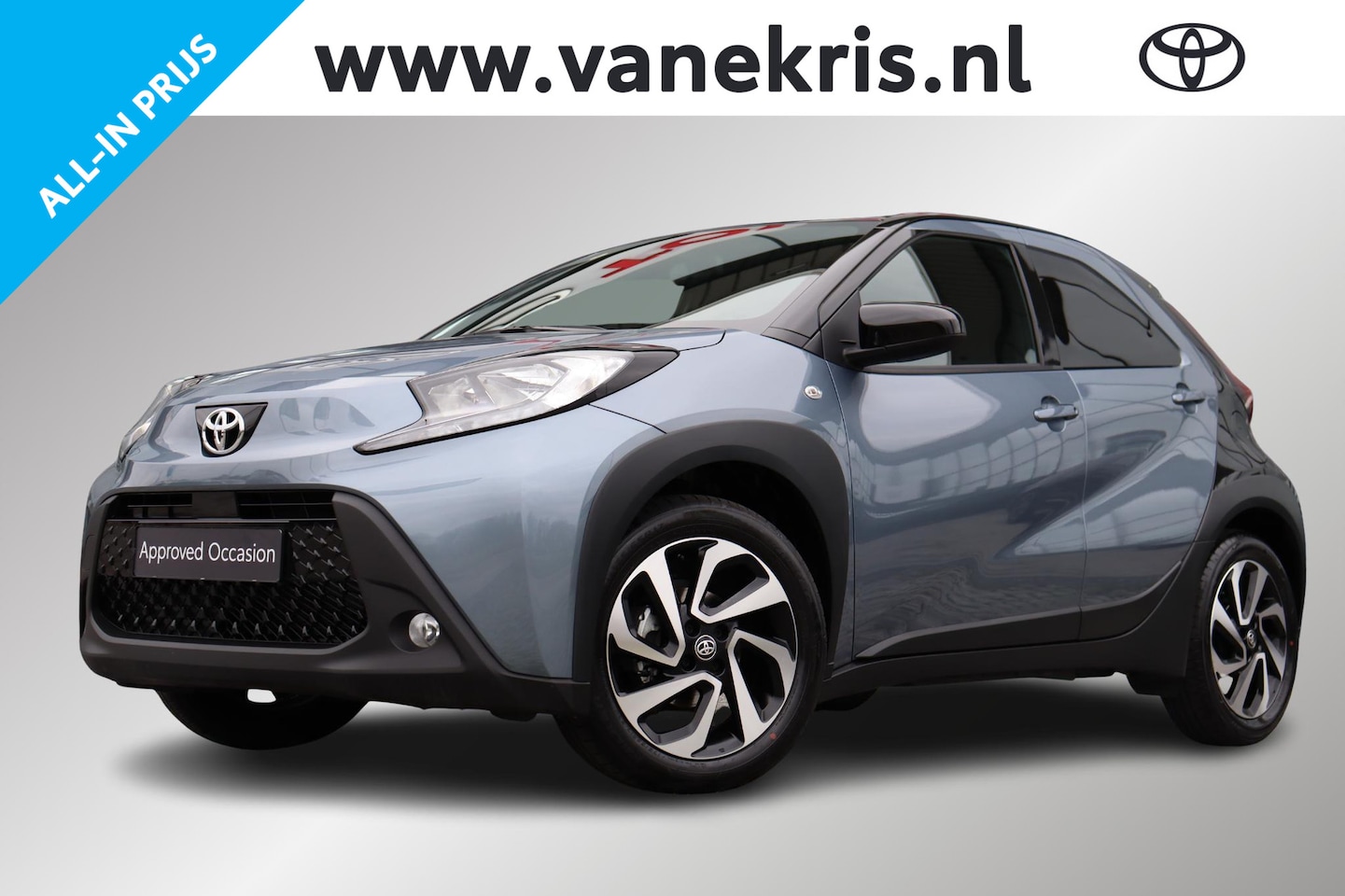 Toyota Aygo X - 1.0 VVT-i Pulse Limited, LED, Stoelverwarming, Parkeercamera - AutoWereld.nl
