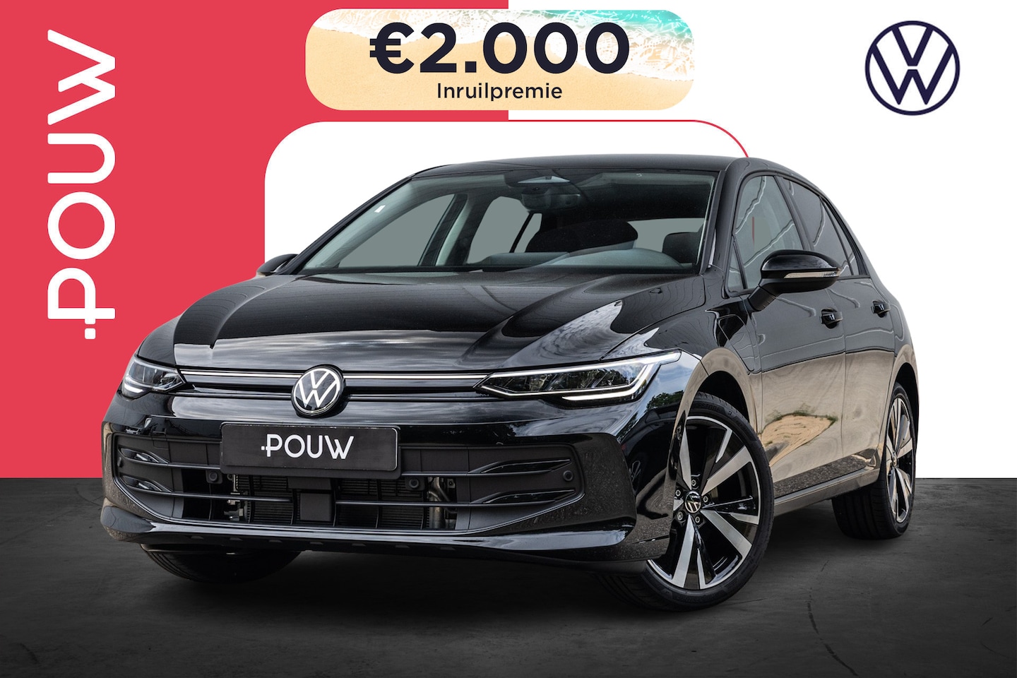 Volkswagen Golf - 1.5 eHybrid 204pk Life Edition | Trekhaak Wegklapbaar | 18" Velgen - AutoWereld.nl