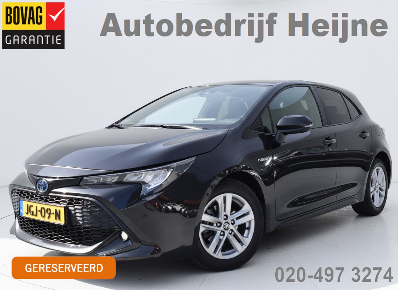 Toyota Corolla - 1.8 HYBRID AUT. DYNAMIC NAVI/CAMERA/CARPLAY 1E EIG - AutoWereld.nl
