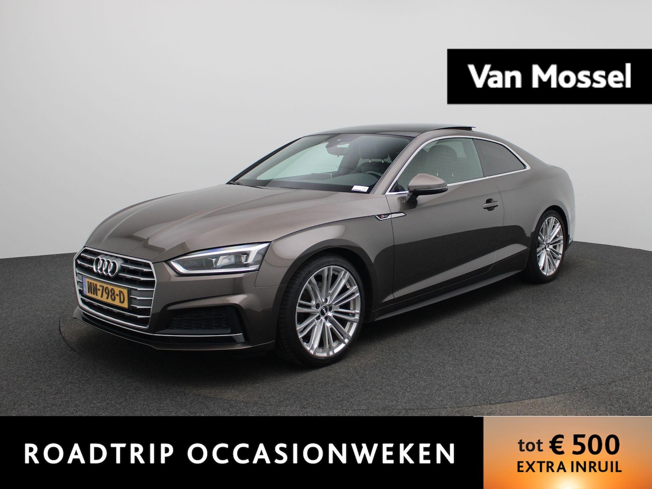 Audi A5 Coupé - 2.0 TFSI ultra Launch Edition | Automaat | Panoramdak | Stoelverwarming | Navigatie | Clim - AutoWereld.nl