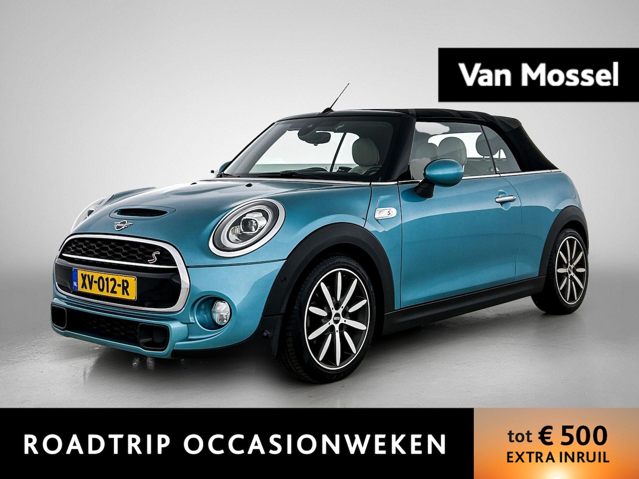 MINI Cabrio - 2.0 Cooper S Chili | Automaat | Apple Carplay / Android Auto | Parkeersensoren | Stoelverw - AutoWereld.nl