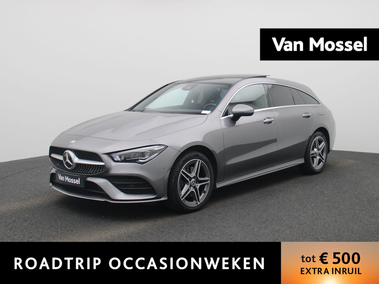 Mercedes-Benz CLA-klasse Shooting Brake - 250 e AMG Line | Automaat | Stoel verwarming | Trekhaak | Schuif/ kantel dak | LMV | Camer - AutoWereld.nl