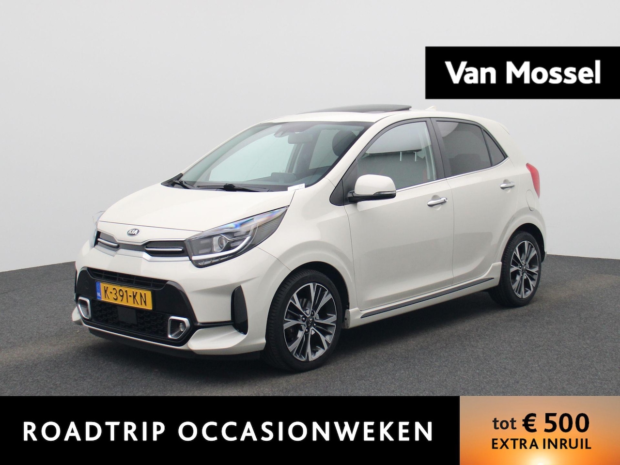 Kia Picanto - 1.0 T-GDi GT-Line 5p | Navigatie | Schuifdak | Apple Carplay / Android Auto | Achteruitrij - AutoWereld.nl