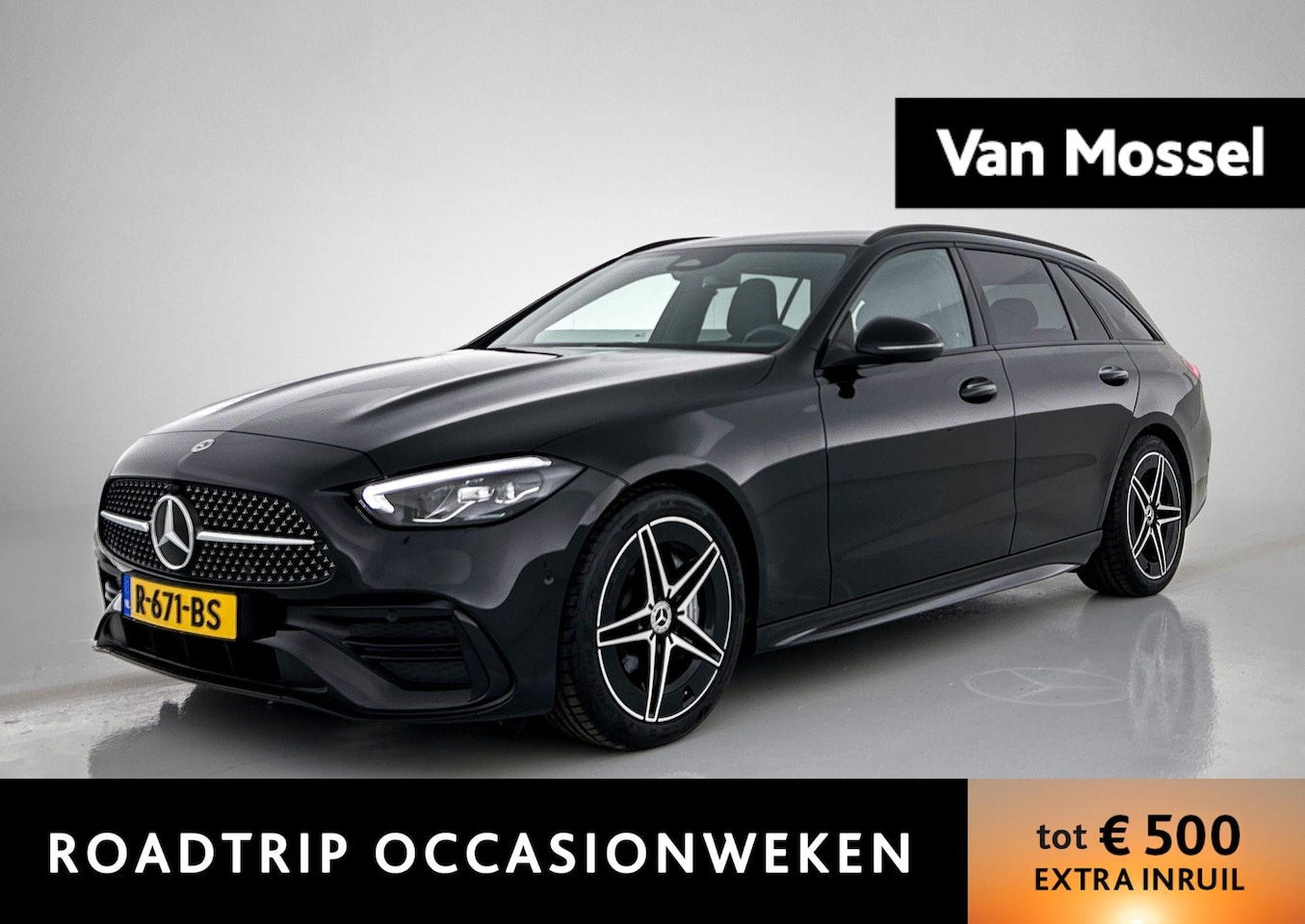 Mercedes-Benz C-klasse Estate - 180 AMG Line | Automaat | Navigatie | Apple Carplay / Android Auto | Alcantara | Camera | - AutoWereld.nl