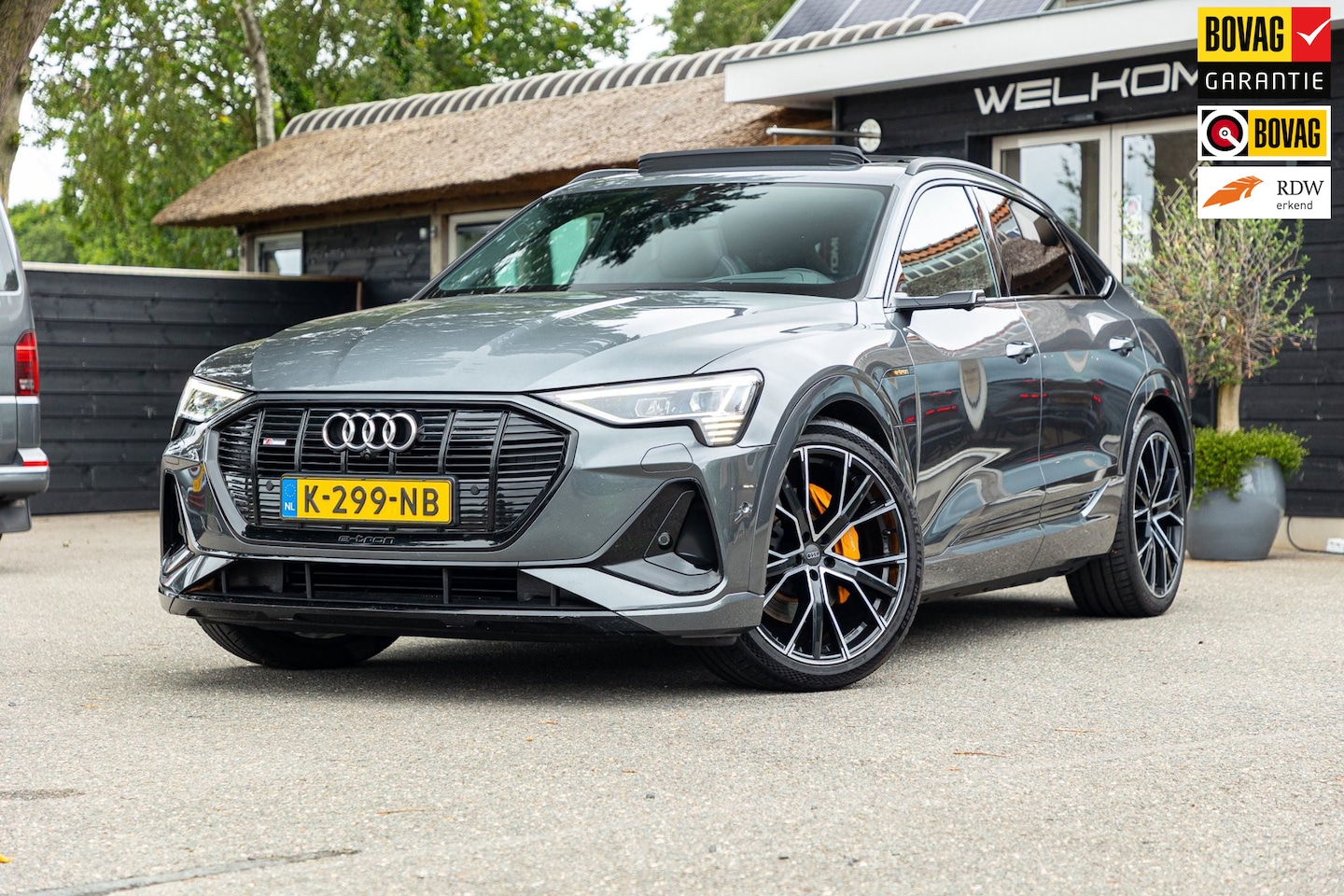 Audi e-tron Sportback - 55 quattro S-Line 95 kWh Soh 92% I Panoramadak I Leder I B&O I Adaptive Cruise I HeadUp I - AutoWereld.nl