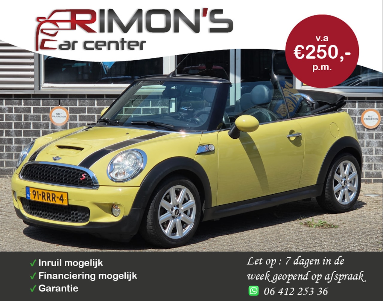 MINI Cabrio - 1.6 Cooper S Leder Xenon - AutoWereld.nl