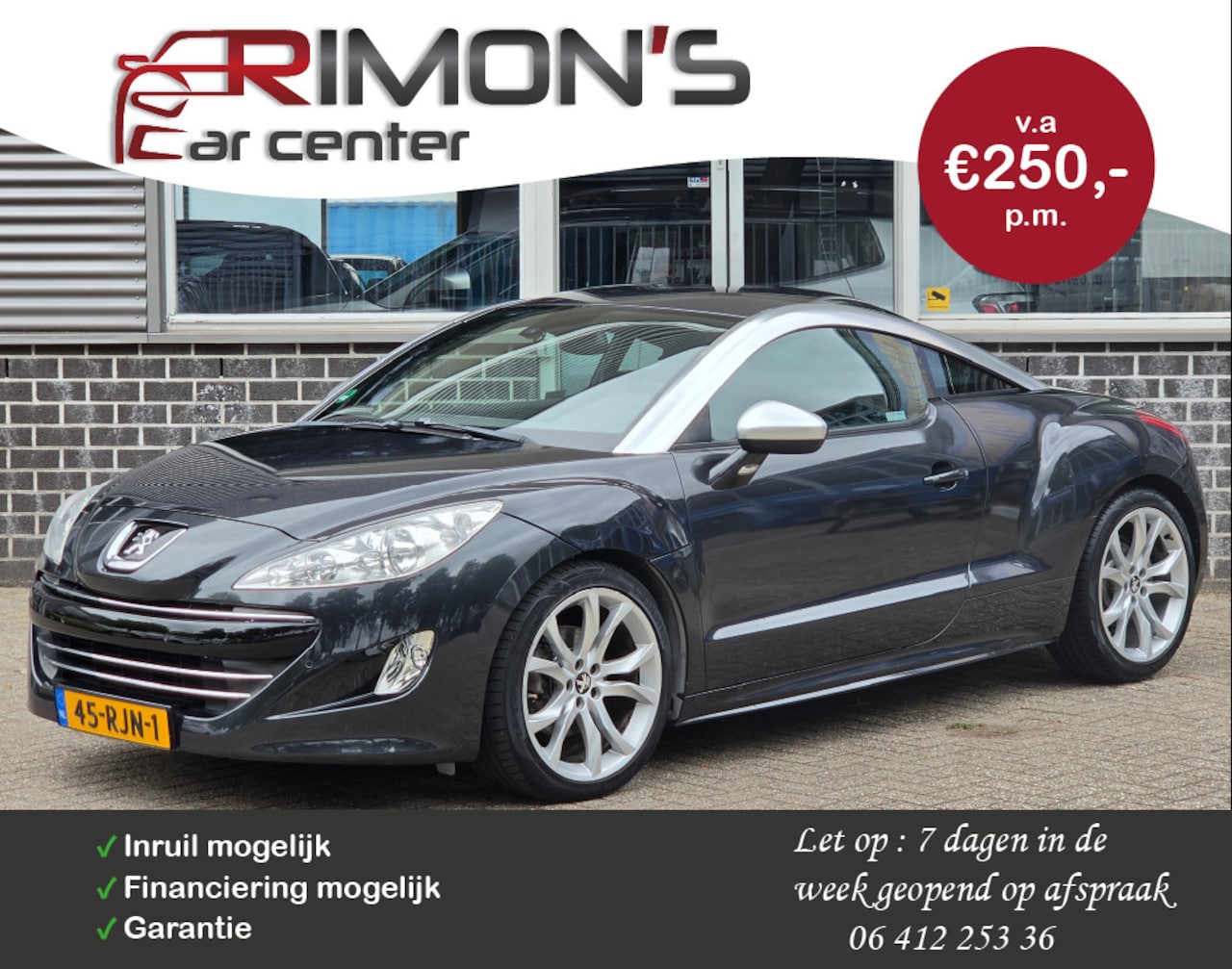 Peugeot RCZ - 1.6 THP 1.6 THP - AutoWereld.nl