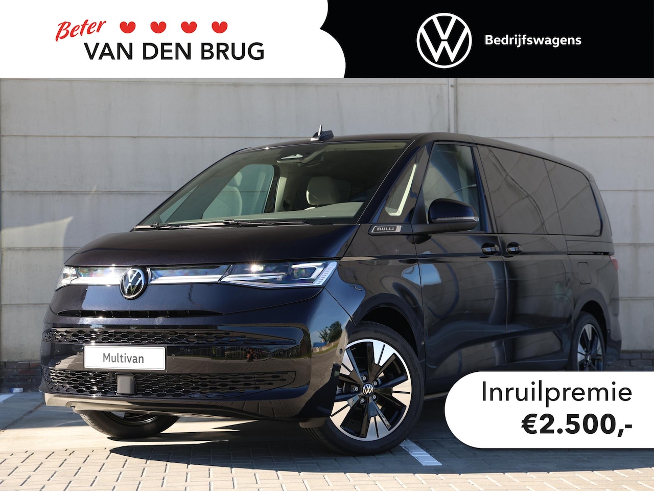 Volkswagen Multivan - Bulli Edition L2 1.5 eHybrid EU6 180 kW 245pk | 2 Persoons bed | 7 Zits | Navigatie | Trek - AutoWereld.nl