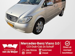 Mercedes-Benz Viano - 3.0 CDI V6 Dub-Cab 2x Schuif 1e Eigenaar NL-Bus YOUNGTIMER