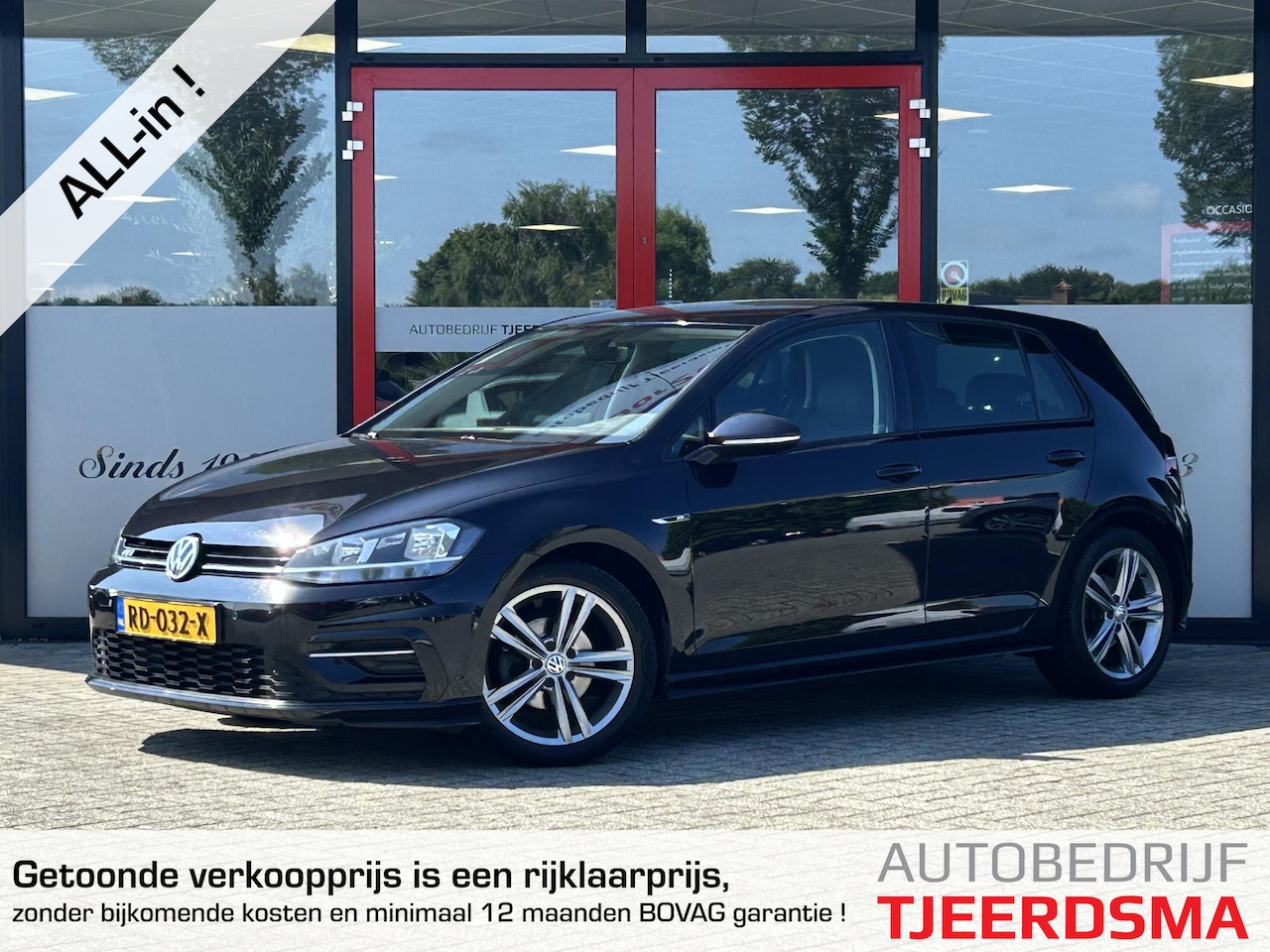 Volkswagen Golf - 1.0 TSI Highline Business R | Lederen Bekleding | Stoelverwarming | Virtual Cockpit | Ergo - AutoWereld.nl