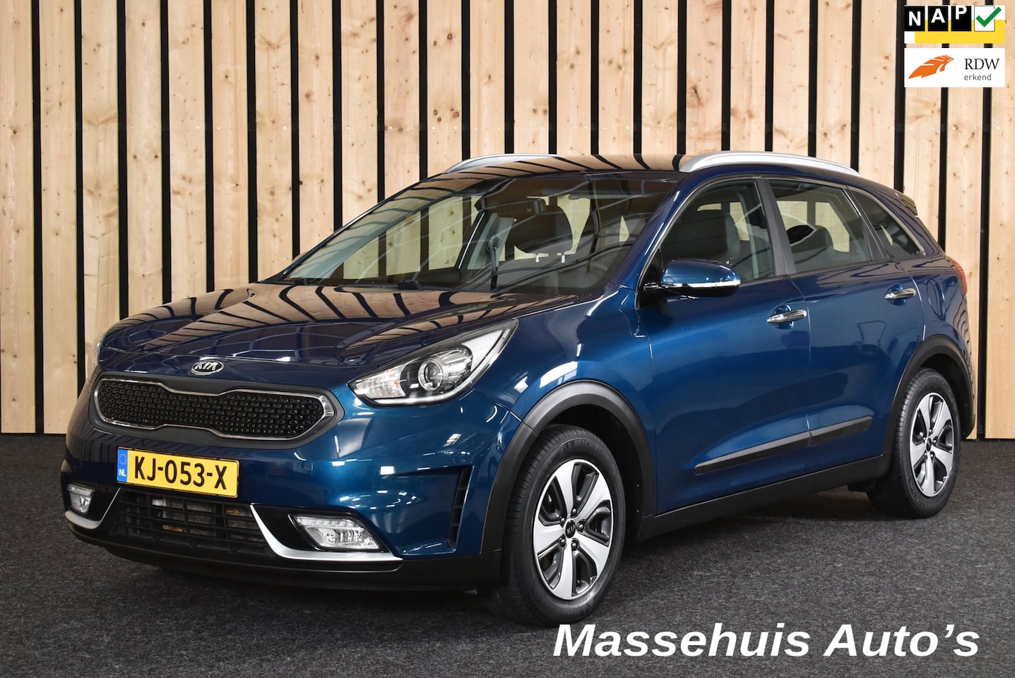 Kia Niro - 1.6 GDi Hybrid First Edition Trekhaak CarPlay 116dkm Clima Cruise PDC LED Nwe APK - AutoWereld.nl