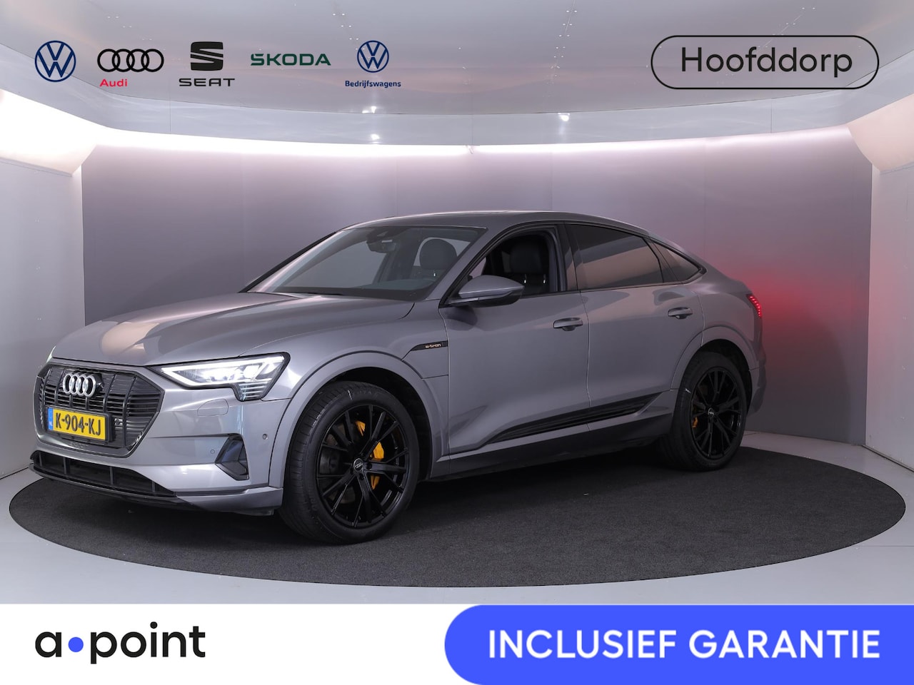 Audi e-tron Sportback - 55 quattro Business edition Plus 95 kWh 408 pk | SOH 92,64% | Navigatie | Panoramadak | Pa - AutoWereld.nl