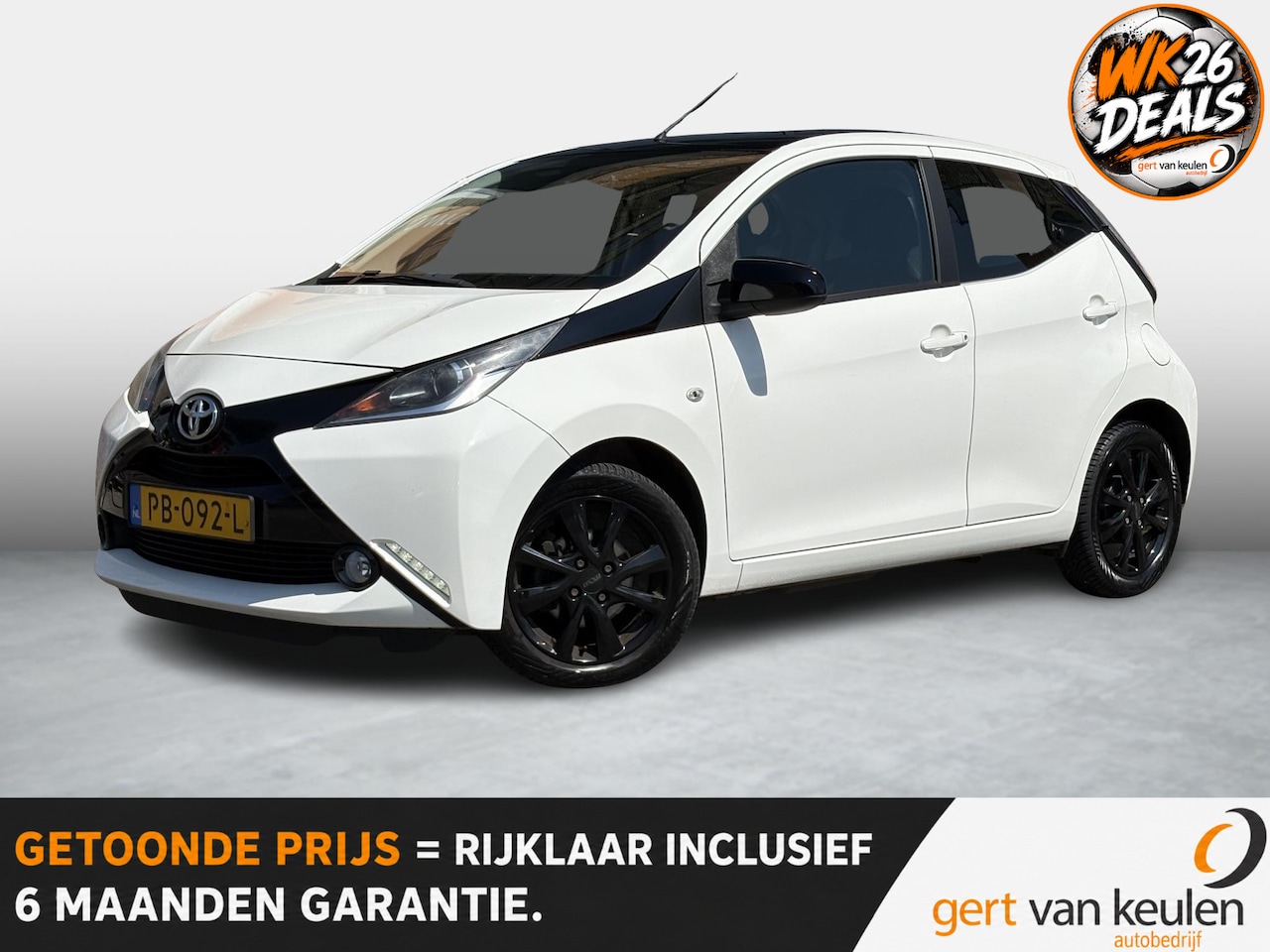 Toyota Aygo - 1.0 VVT-i X-PLAY BITONE 5-DEURS LMV/CAMERA/NL-AUTO/CRUISE - AutoWereld.nl