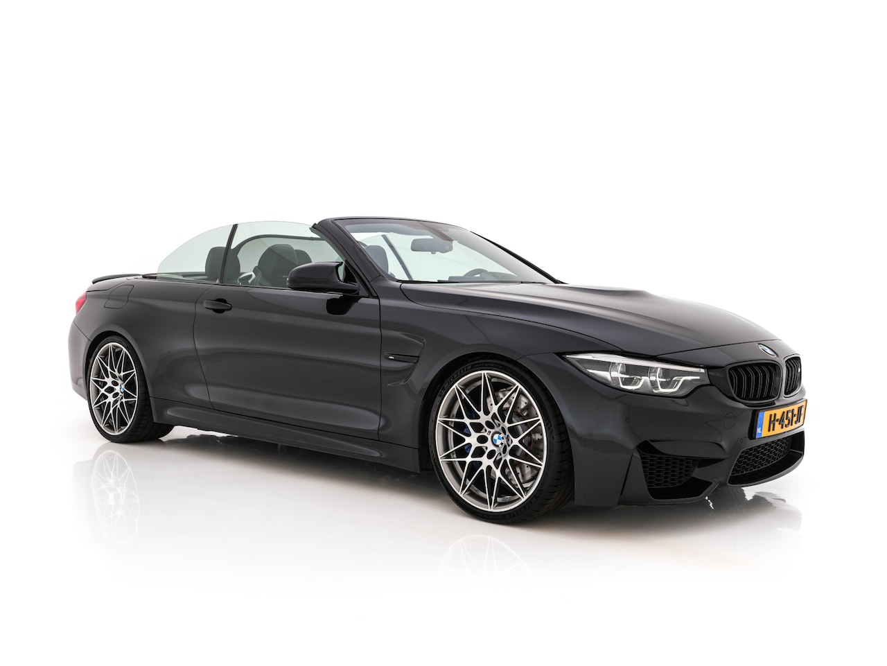 BMW M4 - 4-serie Cabrio Competition FULL! *HEAD-UP | M-SPORT EXHAUST | CARBON | LEDER | AIR-SCARF | - AutoWereld.nl