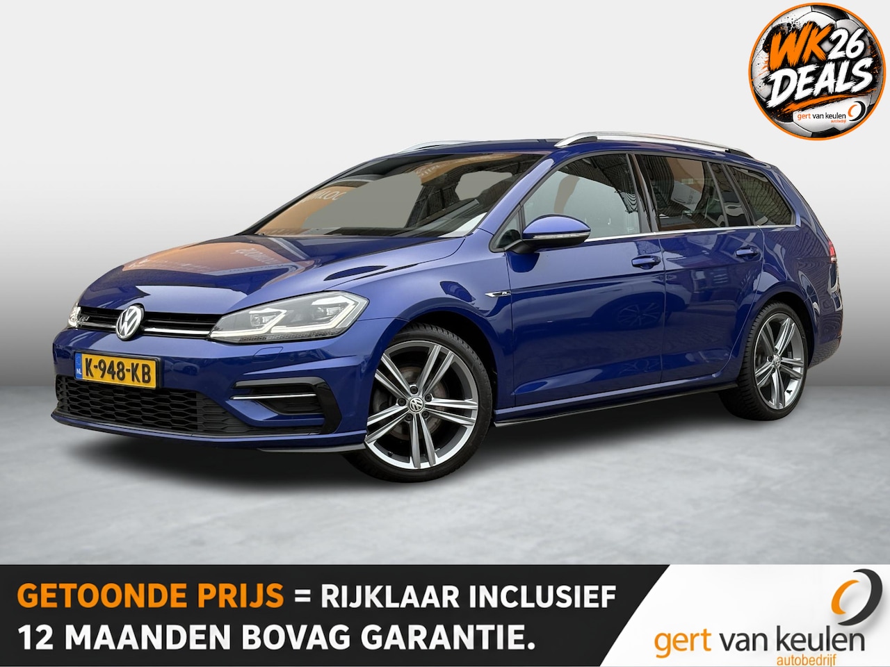 Volkswagen Golf Variant - 1.5 TSI 150PK DSG Highline R-LINE ACC-CRUISE/LED/CAPLAY/NL-AUTO/1E EIG. - AutoWereld.nl