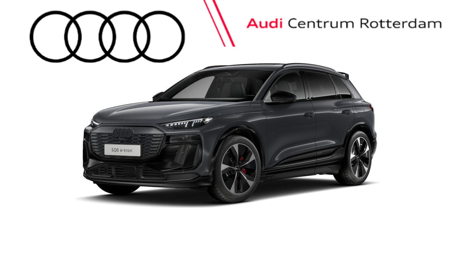 Audi Q6 e-tron - SQ6 Edition One Grey | Panoramadak | Trekhaak | Luchtvering | Sportstoelen Plus | Head-up - AutoWereld.nl