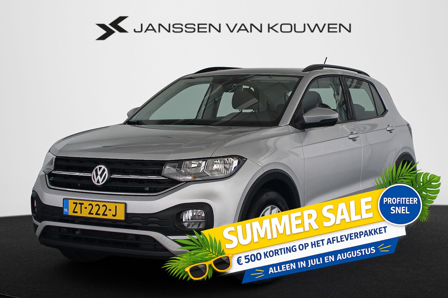 Volkswagen T-Cross - 1.0 TSI Life DSG Automaat Trekhaak Apple CarPlay - AutoWereld.nl