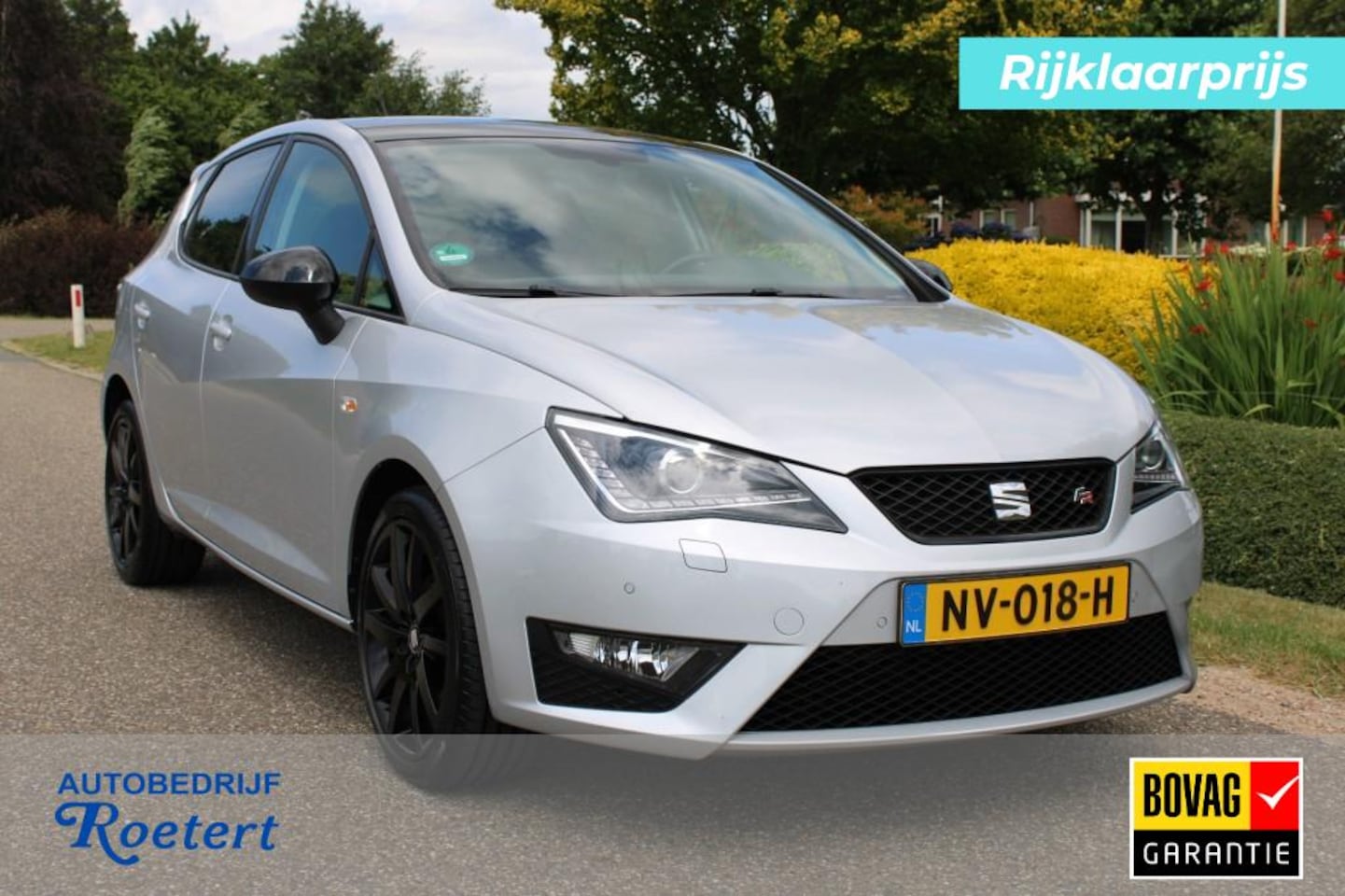 SEAT Ibiza - 1.0TSi 140pk FR Connect ECC/Navi/Cruise/PDC/DAB/Camera/Stoelverw./Schuifdak 5-drs - AutoWereld.nl