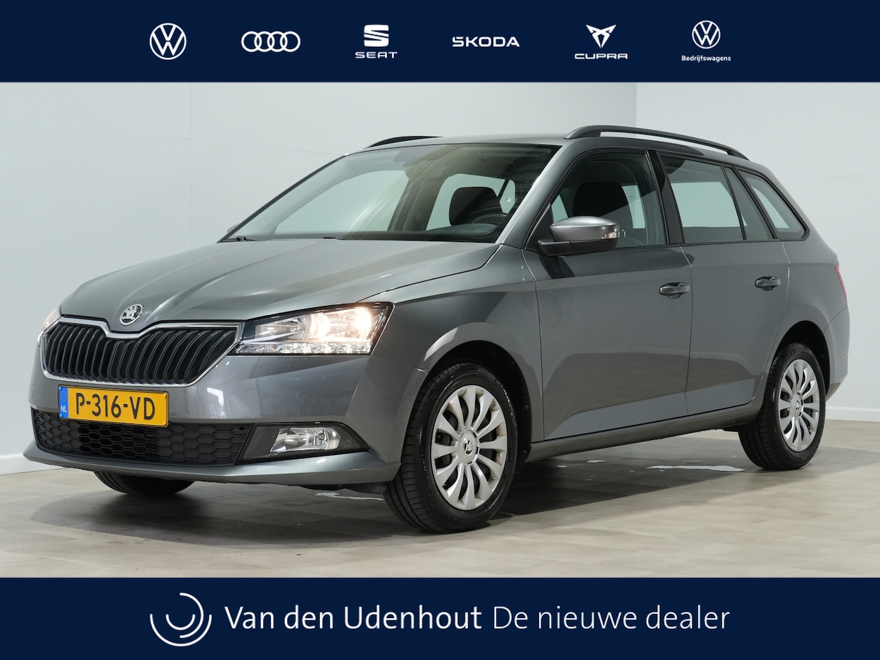 Skoda Fabia Combi - 1.0 TSI Ambition Airco Parkeersensoren Carplay 273 - AutoWereld.nl