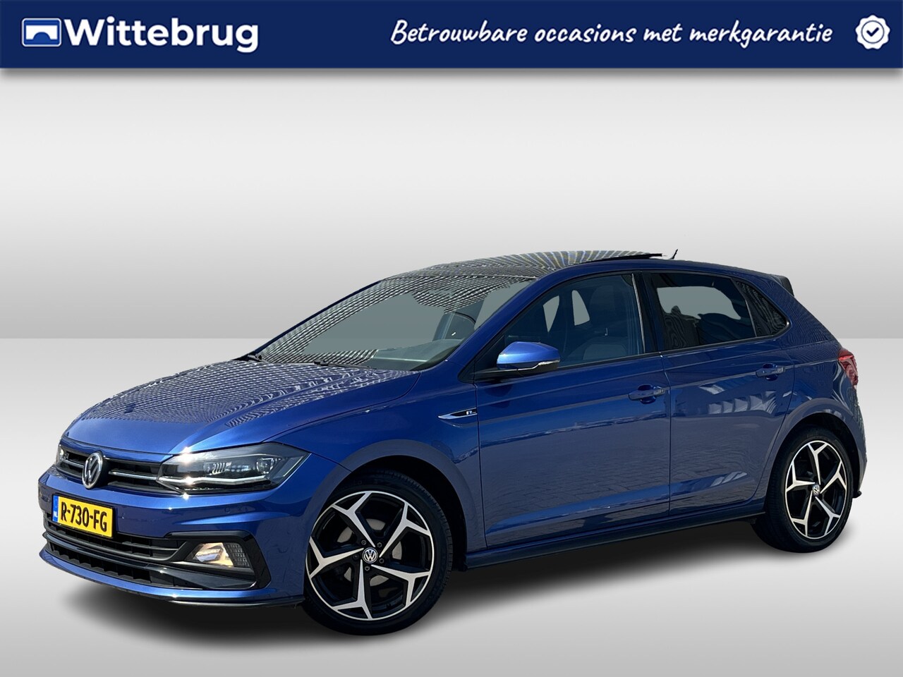 Volkswagen Polo - 1.0 TSI R-line / Pano / Navigatie / App connect / Climate controle / Stoelverwarming / LED - AutoWereld.nl