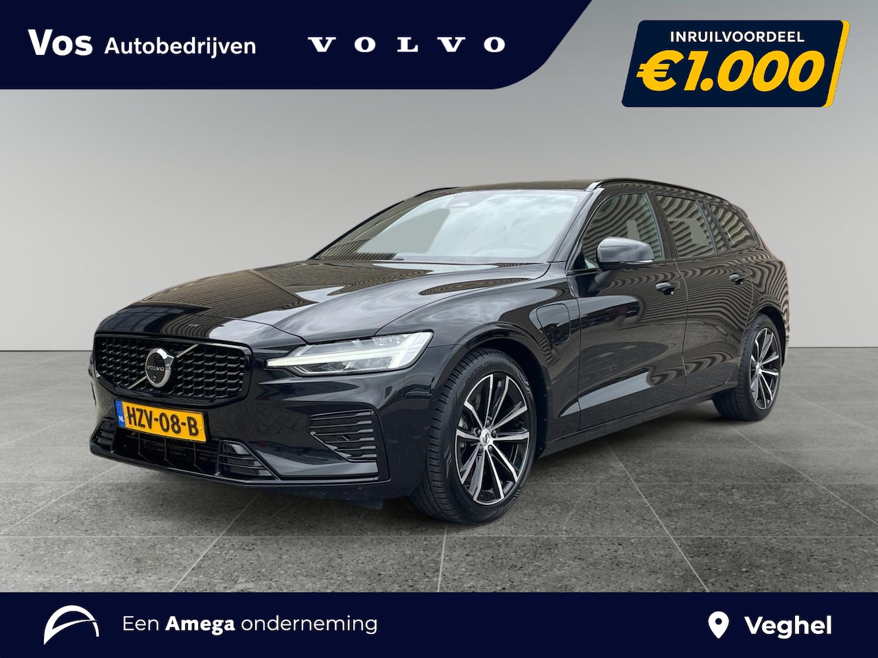 Volvo V60 - T6 Plug-in hybrid AWD Plus Dark | Trekhaak elektr. | 360 camera - AutoWereld.nl