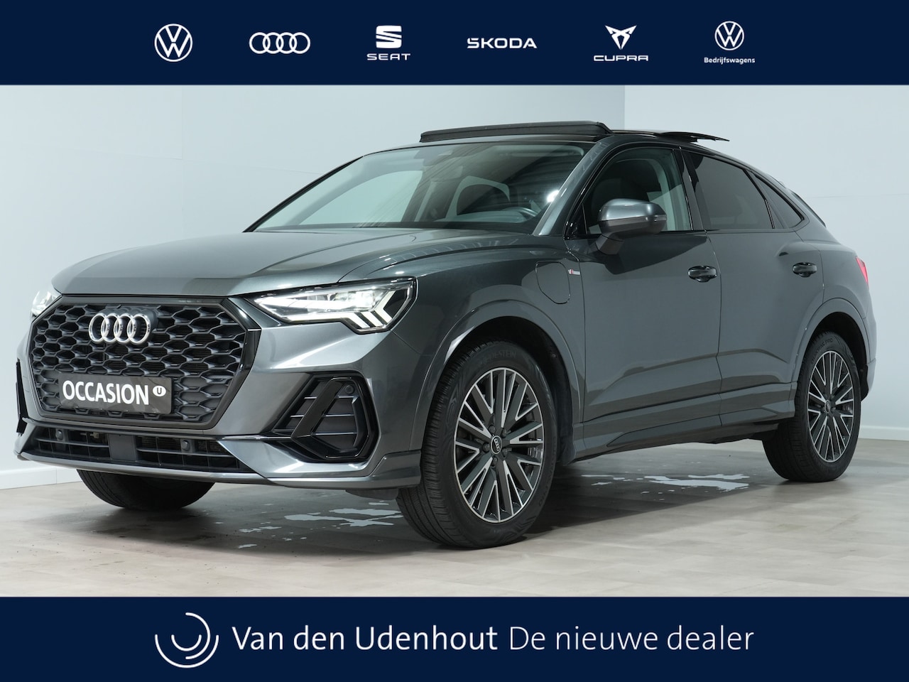 Audi Q3 Sportback - 45 TFSI e 245pk PHEV Advanced S-Line ext. / Panoramadak / Leer / Matrix-LED / Keyless 2 - AutoWereld.nl