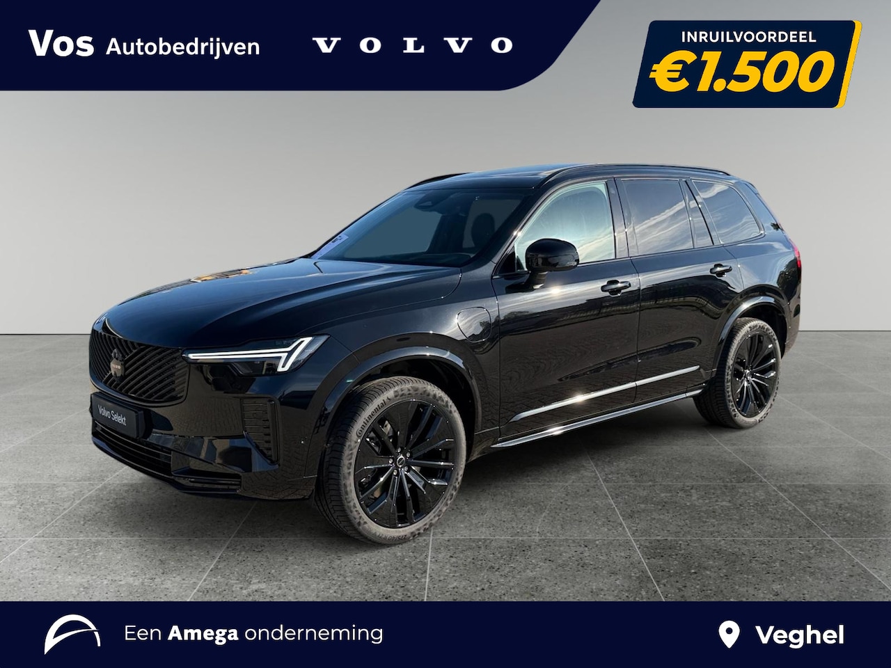 Volvo XC90 - T8 Plug-in hybrid AWD Plus Black Edition | Luchtvering | Panoramadak | Bowers & Wilkins - AutoWereld.nl