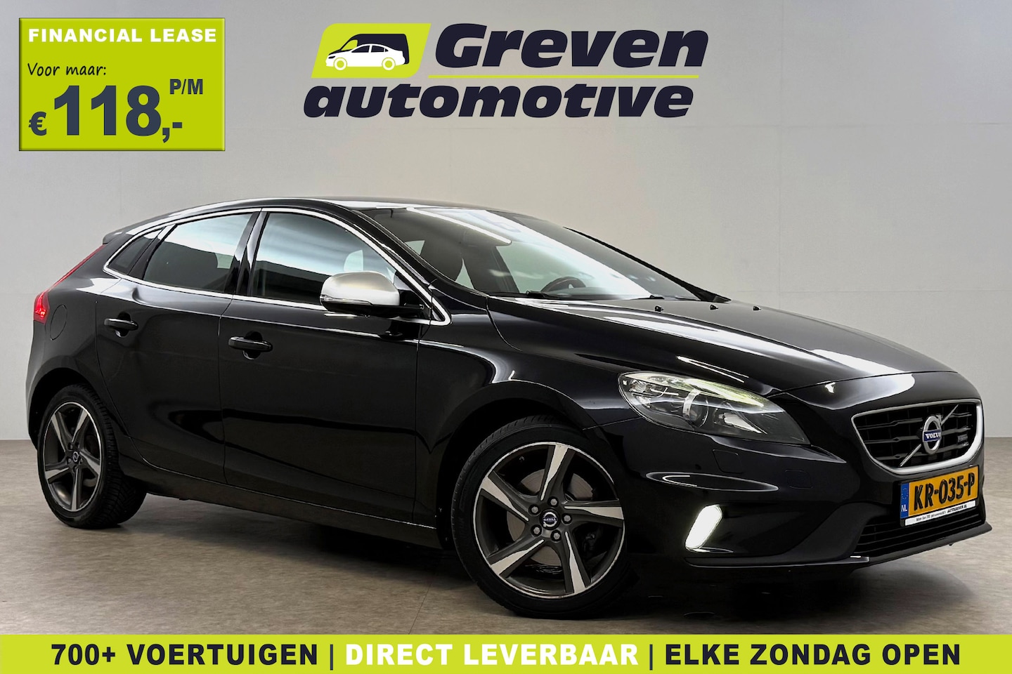 Volvo V40 - 1.6 T2 R-Design | Virtual | Cruise | Clima | Navi | Trekhaak | Parkeersens. - AutoWereld.nl