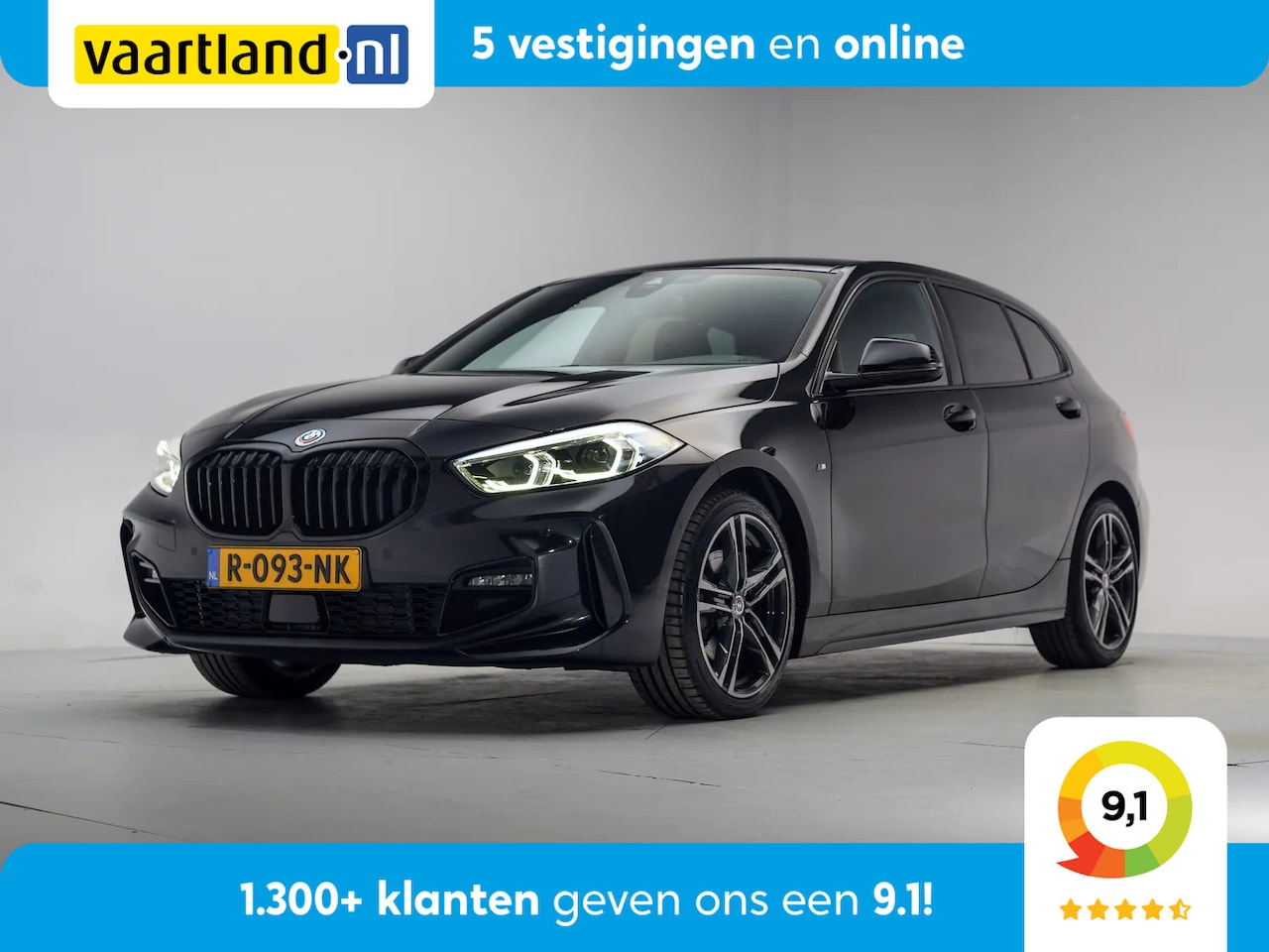 BMW 1-serie - 118i M Sport Business Edition Aut. [ LED Live cockpit Camera Stoel-en stuurverwarming ] - AutoWereld.nl