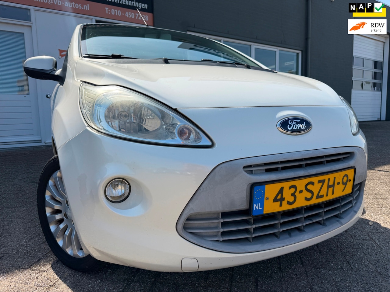 Ford Ka - 1.2 Titanium X start/stop van 3de Eig met airco en een nieuwe Apk en goed onderhouden - AutoWereld.nl