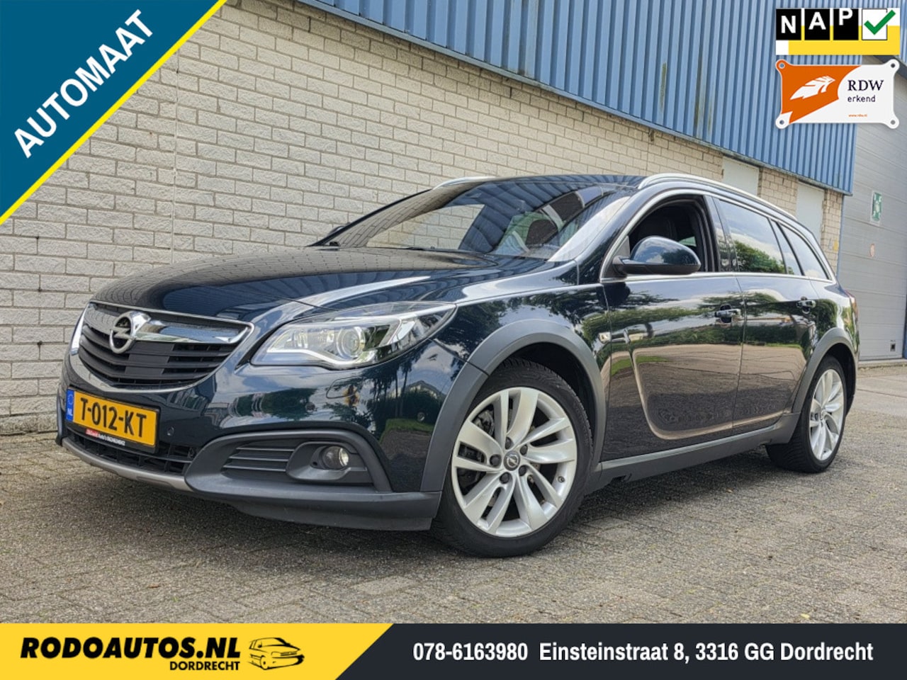 Opel Insignia Sports Tourer - 2.0 T Cosmo 4x4 Ecc/Carplay/Nw APK ✅ - AutoWereld.nl