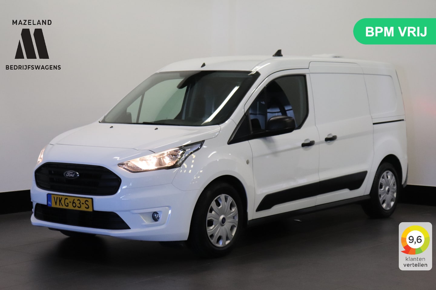 Ford Transit Connect - 1.0 Ecoboost 100PK L2 2x Schuifdeur Benzine - Airco - Cruise - Camera - €13.900,- Excl. - AutoWereld.nl