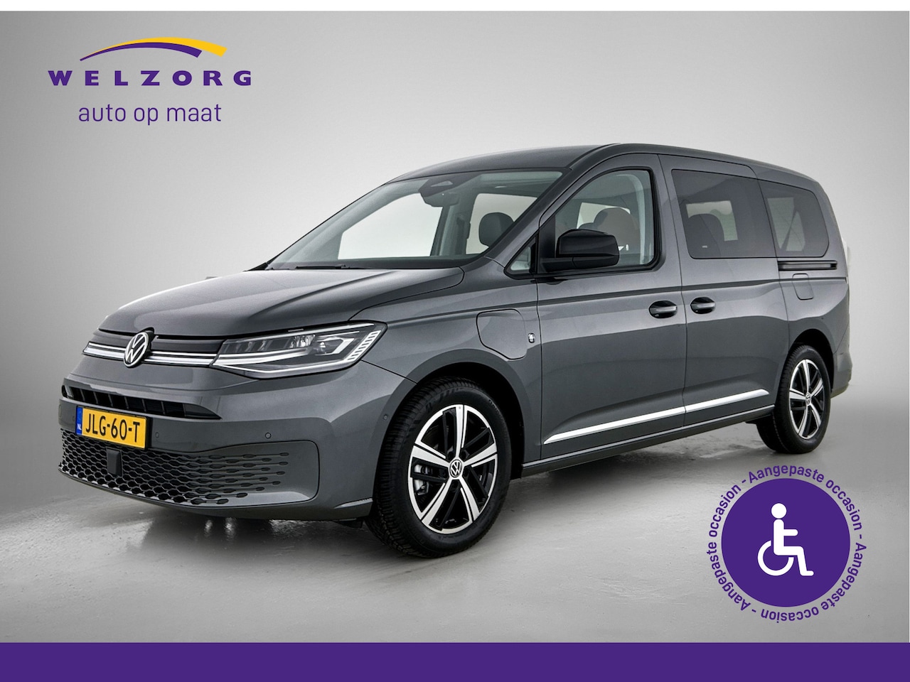 Volkswagen Caddy Maxi - 1.5 TSI Hybride Style Ingepland voor ombouw naar rolstoelauto 5+1 - AutoWereld.nl